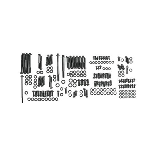 ARP Engine and Accessory Fasteners, Hex Head, Chromoly, Black Oxide, For Ford, Small Block, Kit