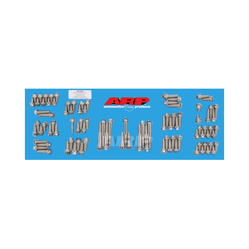 ARP Engine and Accessory Fasteners, Hex Head, Stainless Steel, For Ford, 332-428 FE, Kit