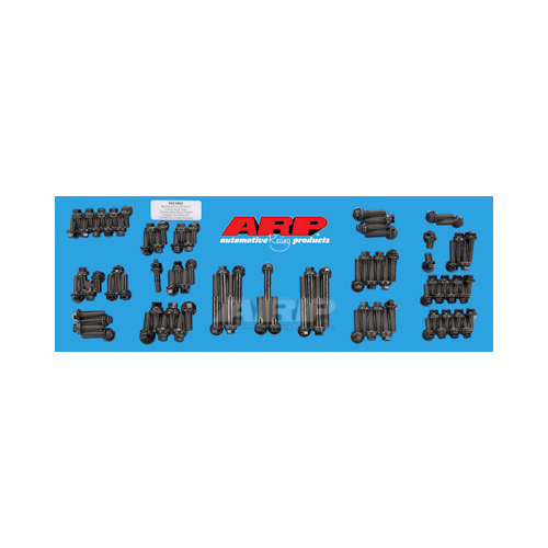 ARP Engine and Accessory Fasteners, Hex Head, Chromoly, Black Oxide, For Ford, 332-428 FE, Kit
