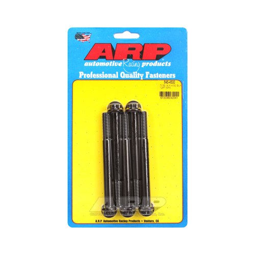ARP Bolts, 12-point Head, Chromoly, Black Oxide, 7/16-14 in. Thread, 4.5 in. UHL, Set of 5