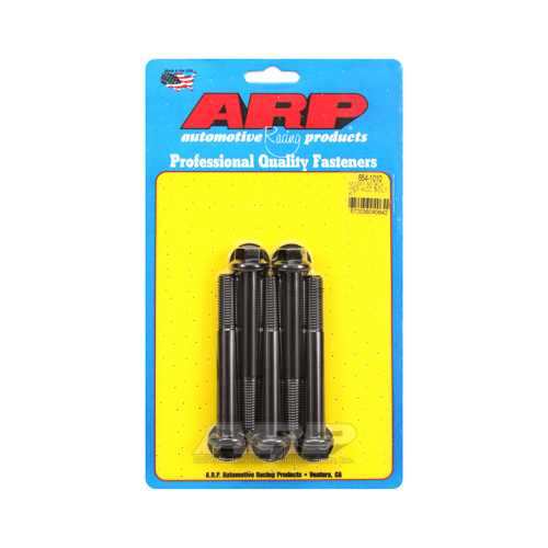 ARP Bolts, 8740 Chromoly, Black Oxide, Hex Head, 12mm x 1.50 Thread, 90mm UHL, Set of 5