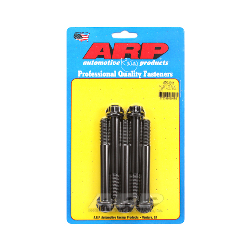 ARP Bolts, Chromoly, Black Oxide, 12-Point, 12mm x 1.75, 100mm Length, Set of 5
