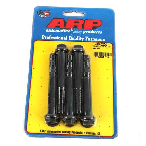 ARP Bolts, 7/16-20 X 3.250 1/2 12Pt Black Oxide
