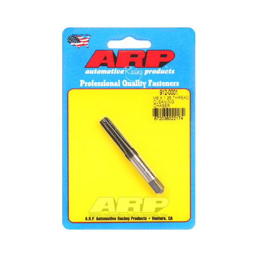 ARP Thread Cleaning Chaser, 8-1.25mm Thread Pitch, Steel, Each