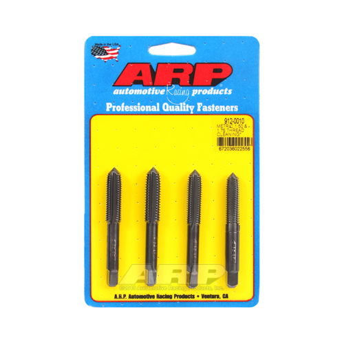 ARP Thread Cleaning Chasers, 10, 11, 12 - 1.50mm - 1.75mm Thread Pitches, Steel, Set