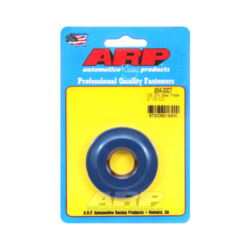 ARP Cam Drive Seal Plate, GM Small Block, 2.100 in. Diameter