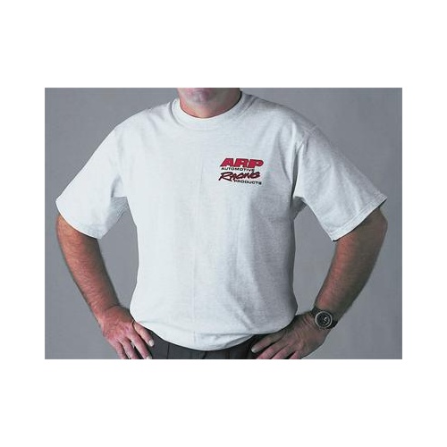 ARP T-Shirt, Short Sleeve, Cotton, Ash Color, ARP Logo (Front and Rear), Men's Medium, Each