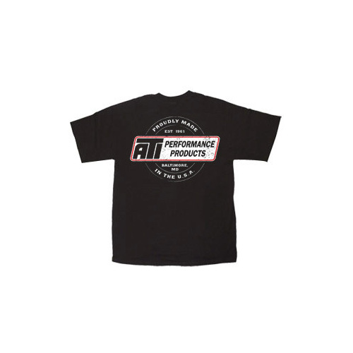 ATI Performance Products Made in USA T-Shirt, Black, Cotton, Men's
