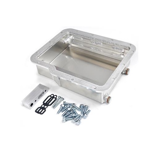 ATI Performance Products Transmission Pan, Deep, Aluminum, Lightweight, Powerglide, Each
