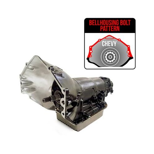 ATI Performance Products Automatic Transmission, OEM Case, Competition, Transbrake, For Chevrolet 4 Ext, 400, Each
