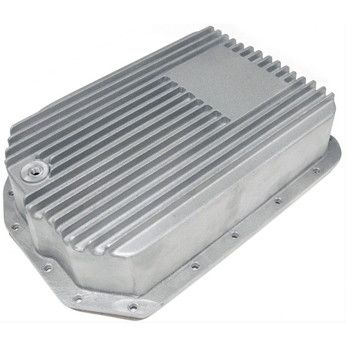 ATI Performance Products Automatic Transmission Pan, Deep, 2 qt. Capacity Increase, Aluminum, Natural, 4L80E, 4L85E, For Chevrolet, Each