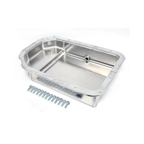 ATI Performance Products Transmission Pan, Deep, Aluminum, Includes Extension Tube, 4L80E, 4L85E, Each