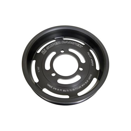 ATI Performance Products Supercharger Pulley, 7.99 in. Diameter, 8 Groove, Aluminium, Front, 09-15, CTSV LSA, OEM Size, Each
