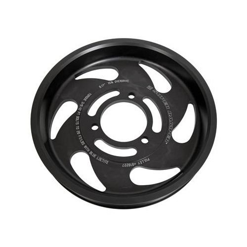 ATI Performance Products Supercharger Pulley, 9.34 in. Diameter, 8 Groove, Aluminium, Front, 2016+ CTSV & ZL1, 15 Percent Overdrive, Each