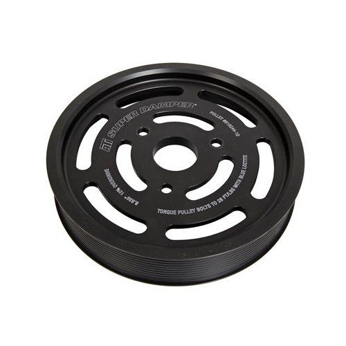 ATI Performance Products Supercharger Pulley, 8.88 in. Diameter, 11 Groove, Aluminium, Front, 2019 ZR1 LT5, 10 Percent Overdrive, Each