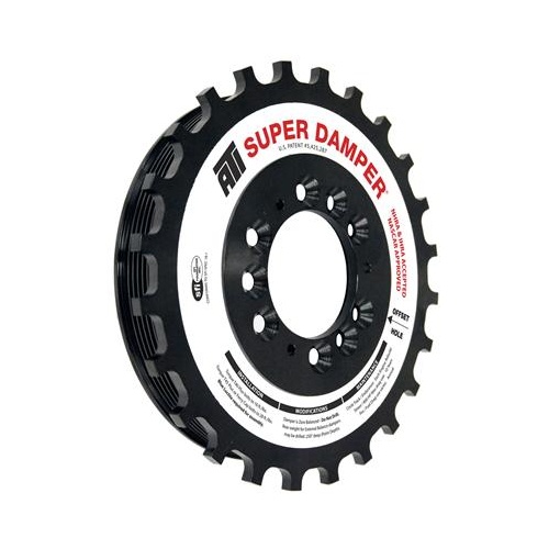 ATI Performance Products Crank Trigger Shell, 7.53 in. Dia, AEM Trigger, Steel, 7.074 Smooth, 3RG, Each