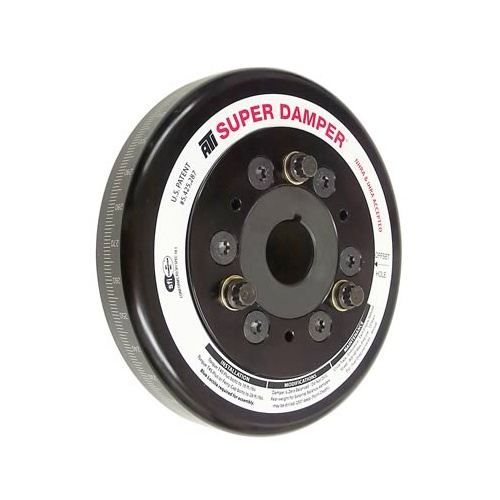 ATI Performance Products Crank Trigger Shell, 7.07 in. Dia, Steel, 3RG Smooth For Chevrolet 3 Bolt, Ext Used w/1-Pc Hub/Inner Shell, Each