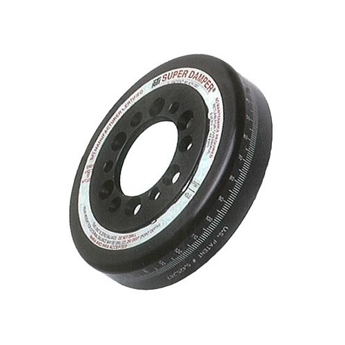ATI Performance Products Crank Trigger Shell, 7.53 in. Dia, Aluminium, Smooth For Chevrolet 3 Bolt Trigger, Each