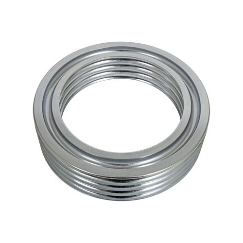 ATI Performance Products Harmonic Balancer Component, Damper Rings, Rubber, Black, 6, Steel, 4RG Standard, Pair
