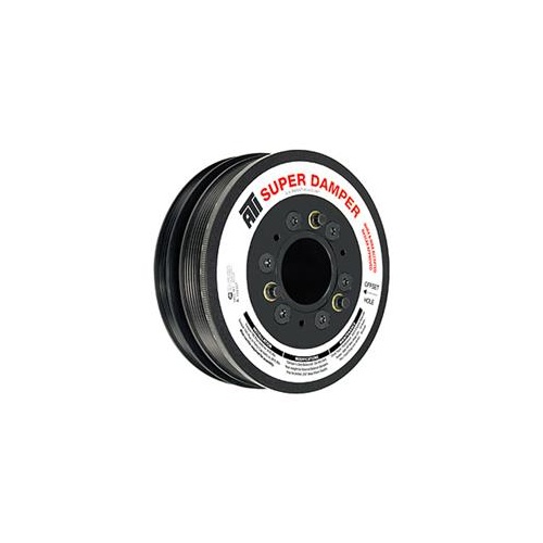 ATI Performance Products Harmonic Balancer, Shell, 7.73 In. Diameter, Aluminium, 8 Groove, LS7 Y Body 10% Ud w/ O Ac, Each