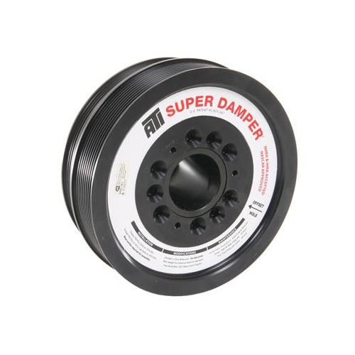 ATI Performance Products Harmonic Balancer, Shell, 8.19 In. Diameter, Aluminium, 10 Groove, 3RG , Each