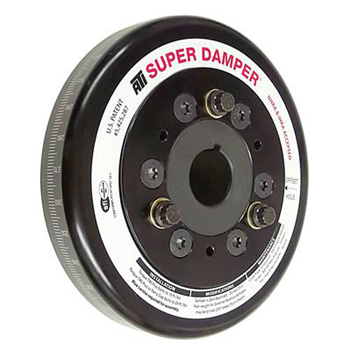 ATI Performance Products Harmonic Balancer, Super Damper, SB Chev 7.074 In. Dia, Aluminium LW, Each