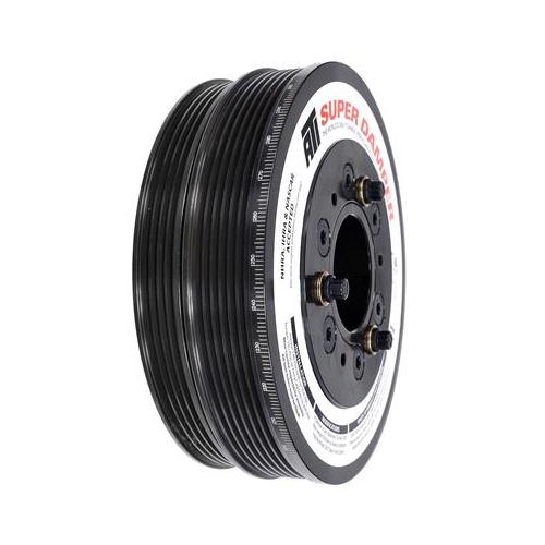 ATI Performance Products Harmonic Balancer, Super Damper, 7.425 In. Dia, Steel LW, 6 & 4 Groove, LS1 LS2, F & V Body, 3RG, Each