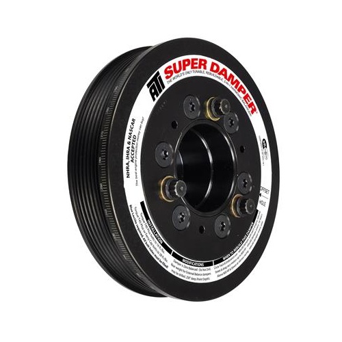 ATI Performance Products Harmonic Balancer, Super Damper, 6.78 In. Dia, Aluminium, 6 Groove, LT1 LT4, 92-96, F Body Camaro, 3RG, Each