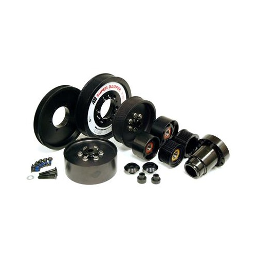 ATI Performance Products Harmonic Balancer, Super Damper, Internal Balance, Aluminum, Conversion Kit, For Chevrolet, LS3, Kit