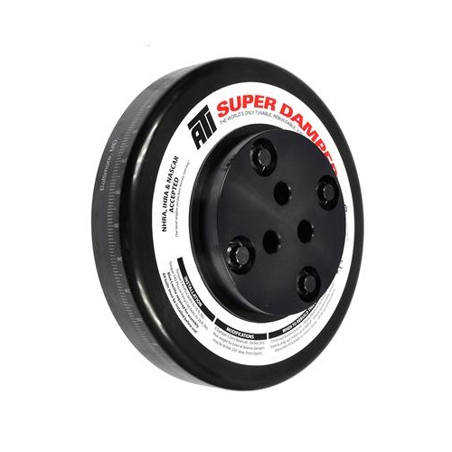 ATI Performance Products Harmonic Balancer, Super Damper, 8.074 In. Dia, Steel, International 640 Diesel Tractor, 3RG, Diesel, Each