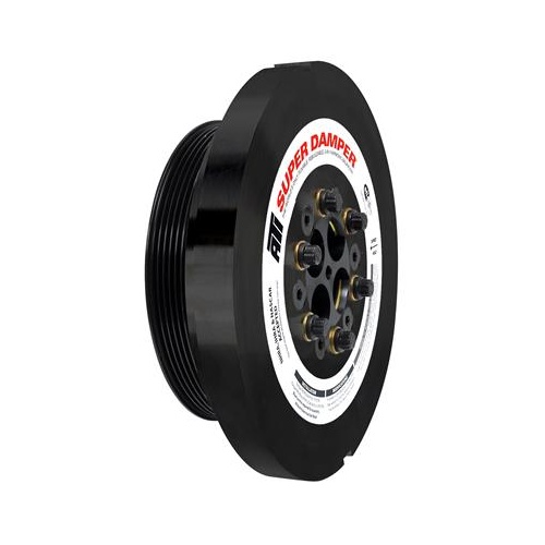 ATI Performance Products Harmonic Balancer, Super Damper, 9.25 In. Dia, Steel, 8 Groove, Cummins 6Bt, 5.9L, 92-98, 2 Timing Slots, 3RG, Diesel, Each
