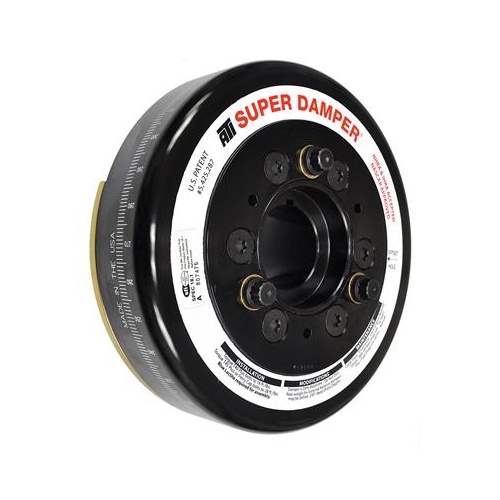 ATI Performance Products Harmonic Balancer, Super Damper, 7.074 In. Dia, Steel, For Chevrolet BB, Mark Iv / Gen 5/6 / 454, 502, External Balance, 3RG