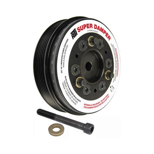 ATI Performance Products Harmonic Balancer, Super Damper, 5.67 In. Dia, Aluminium, 6 Groove, Mini Cooper S, 1.6L,1-Pc , Each