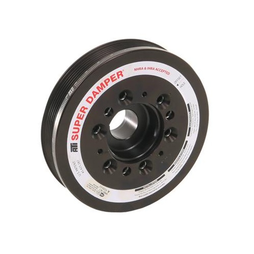 ATI Performance Products Harmonic Balancer, Super Damper, 6.78 In. Dia, Aluminium, 6 Groove, For Ford 4.6 Cobra, 96-04, OEM Size, Each