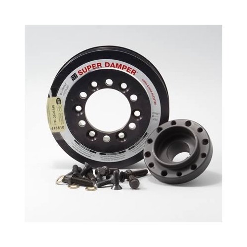 ATI Performance Products Harmonic Balancer, Super Damper, 6.78 In. Dia, Aluminium, 8 Groove, For Ford 4.6 Cobra, 96-04, OEM Size, Each