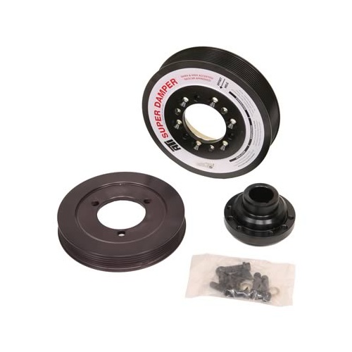 ATI Performance Products Harmonic Balancer, Super Damper, 7.425 In. Dia, Steel, 6 & 10 Groove, For Ford GT Supercar, 05-06, OEM Size, Each