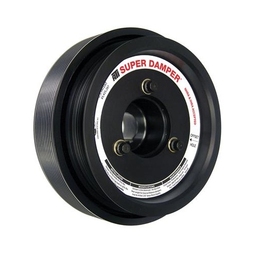 ATI Performance Products Harmonic Balancer, Super Damper, 7.81 In. Dia, Aluminium, 6 & 10 Groove, For Ford GT 500, 5.4 / 5.8, 07-14, 10% Od Size, Eac