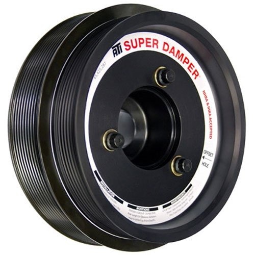 ATI Performance Products Harmonic Balancer, Super Damper, 6.570 In. Dia, Aluminium, 6 Groove, For Audi, Street, Each