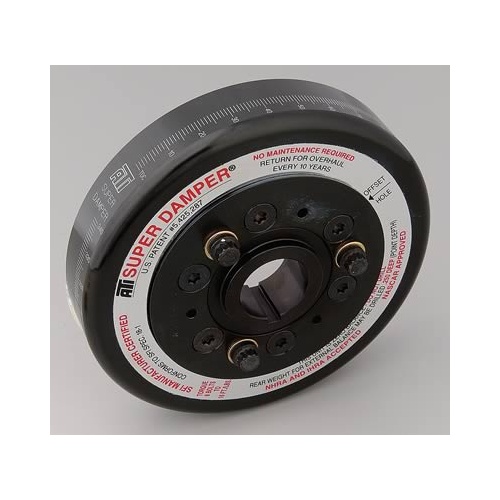 ATI Performance Products Harmonic Balancer, Super Damper, 7.074 In. Dia, Steel, For Ford, 332-428, Fe, For Chevrolet Front, 3RG, Each