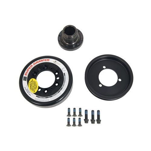 ATI Performance Products Harmonic Balancer, Super Damper, 7.074 In. Dia, Aluminium, For Chevrolet LT Based Copo 376, 3RG, Each