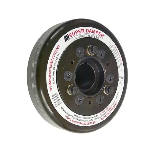 ATI Performance Products Harmonic Balancer, Shell, 7.074 In. Diameter, Steel, Int, Blower Dr, 3RG, Each