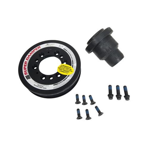 ATI Performance Products Harmonic Balancer, Super Damper, 6.78 In. Dia, Aluminium, 6 Groove, For Dodge, 2011+, VVT, 6% OD, 5.7L & 6.4L Hemi, 300 Chal