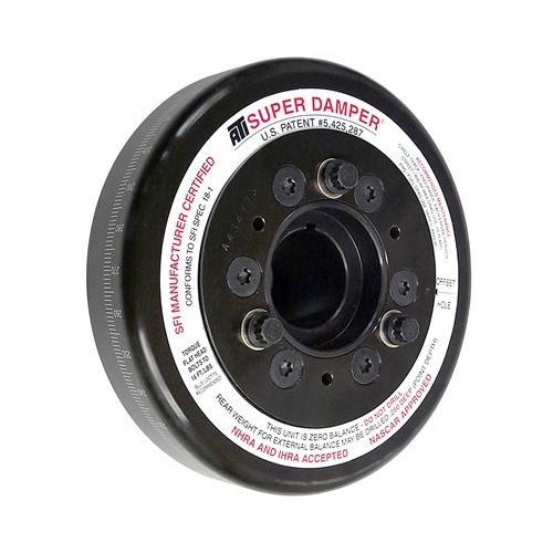ATI Performance Products Harmonic Balancer, Super Damper, 7.074 In. Dia, Aluminium LW, For Honda H22, Race, No Belt Drives, Each
