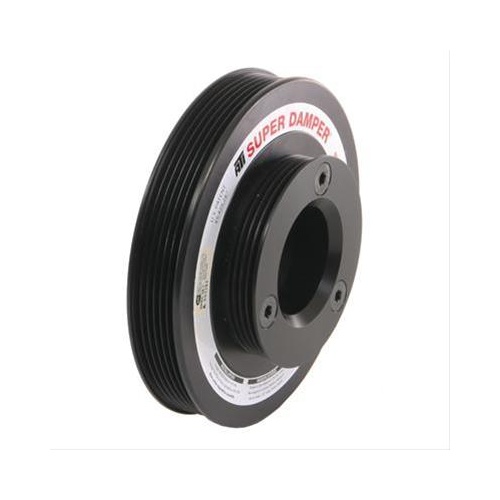 ATI Performance Products Harmonic Balancer, Super Damper, 6.78 In. Dia, Aluminium, 4 & 6 Groove, For Honda H22, Street, 4% And 9% Od Sizes, Each