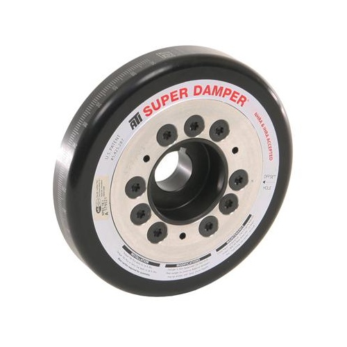 ATI Performance Products Harmonic Balancer, Super Damper, 7.074 In. Dia, Aluminium, For Nissan Sr20, 4 Groove Rear Pulley Only, Front Wheel Drive, Ra