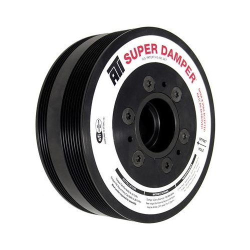 ATI Performance Products Harmonic Balancer, Super Damper, 7.65 In. Dia, Aluminium, 8 & 4 Groove, LS7, Y Body Corvette, Gen 5 Z28, LS3 Grand Sport Man