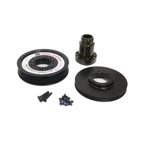 ATI Performance Products Harmonic Balancer, Super Damper, 8.19 In. Dia, Aluminium, 10 & 4 Groove, LS3 Camaro, 10-15, Gen 3 Vortec Truck, LS SSR / Tra