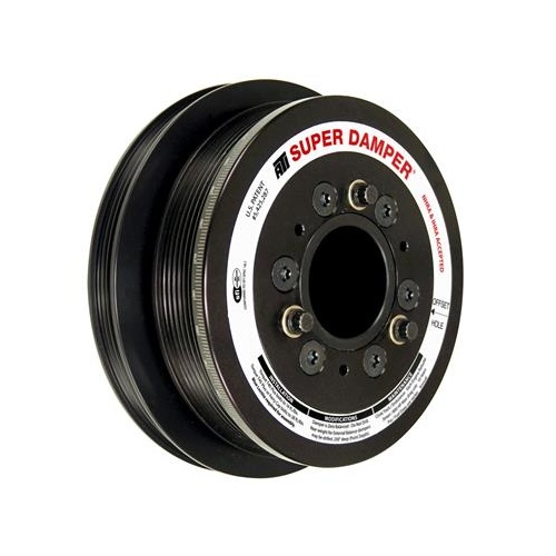 ATI Performance Products Harmonic Balancer, Super Damper, 6.78 In. Dia, Aluminium, 6 & 4 Groove, 10% UD, LS3 Camaro, 10-15, Gen 3 Vortec Truck, LS SS