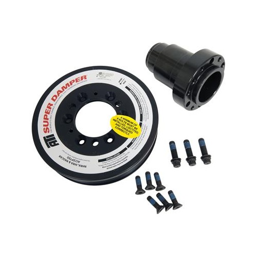 ATI Performance Products Harmonic Balancer, Super Damper, 7.48 In. Dia, Aluminium, 6 Groove, No AC, LS3 Camaro, 10-15, Gen 3 Vortec Truck, LS SSR / T