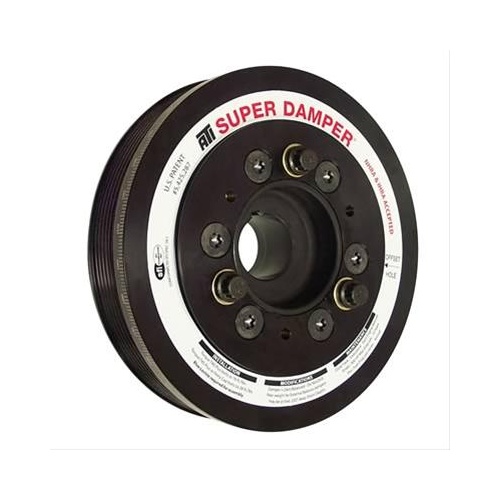ATI Performance Products Harmonic Balancer, Super Damper, 5.67 In. Dia, Aluminium, 6 & 4 Groove, 25% UD, No AC, LS1-2-3-6 & L76, 97-13, Y Body & SS &